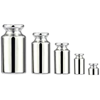 Pesas de calibración- Baugger- 1g 2g 5g 10g 20g Cromado Calibración Calibración Gram Scale Weight Set para balanza…